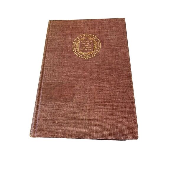 Dictionary Of American Biography Abre To Brazer Hardcover Book - Picture 1 of 13
